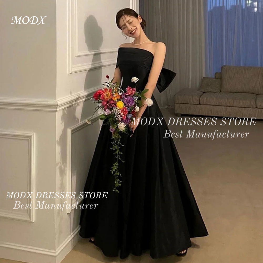 MODX Eleganckie Czarne Sukienk – Modern Korean Lifestyle recenzja i cena